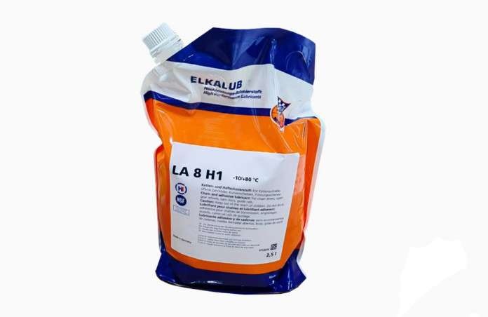 Ảnh Bao bì dầu bôi trơn xích ELKALUB LA 8 H1