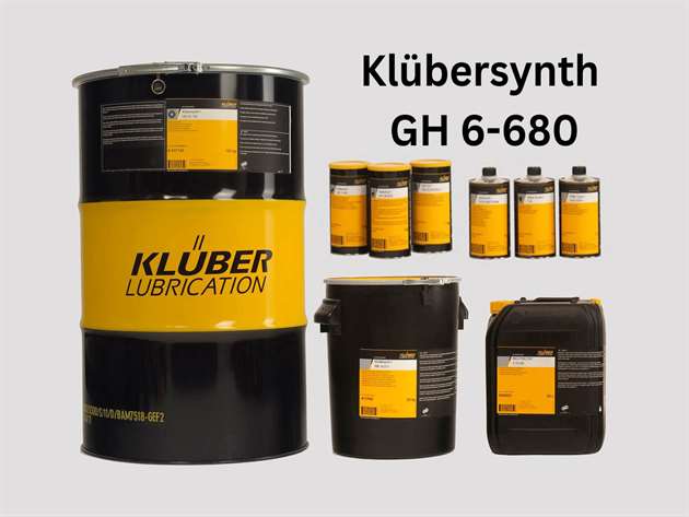 Ảnh Klubersynth GH 6-680: Dầu bánh răng tổng hợp hiệu suất cao cho các ứng dụng có yêu cầu cao