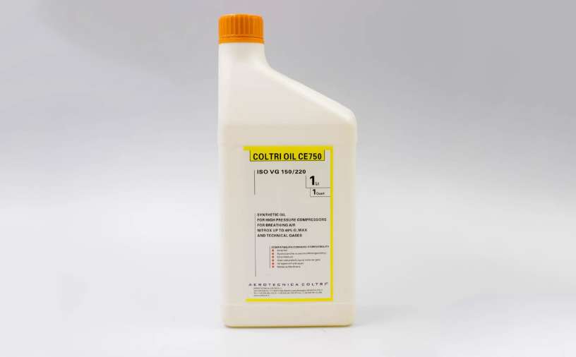 Ảnh Dầu máy nén khí COLTRI OIL CE 750 chai 1 lít